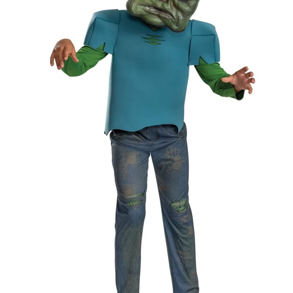 Disguise Minecraft movie zombie child costume. NWT various sizes - Picture 1 of 3